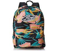 Vans Realm Backpack Mochila Mujer Tipo Casual, 42cm, 22L, Negro (Black Tropical)
