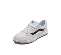 Vans Ryland LS, Zapatillas Hombre, Suede Canvas White Black 49 EU