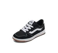 Vans Ryland LS, Zapatillas Mujer, Suede Canvas Black White 34.5 EU