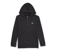 Vans Scripted Full Zip Sudadera con Capucha, Negro, 12-14 años para Niños