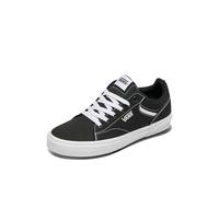 Vans Seldan, Sneaker, Hombre, (Canvas) Black/White, 42.5 EU