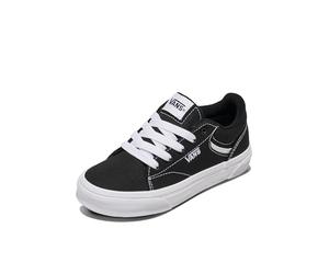 Vans Seldan, Zapatillas Unisex niños, Negro (Canvas/Black/White), 34.5 EU