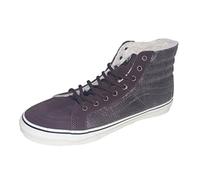 Vans Sk8-Hi Slim VQG364K - Zapatillas clásicas de Cuero Unisex, Color marrón, Talla 40