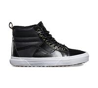 Vans Sk8-Hi - Zapatillas Deportivas Unisex para Adultos, Pebble Leather Black, 39 EU