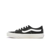 Vans Sk8-low Canva - Zapatillas para mujer, color gris y blanco, gris, 35 EU