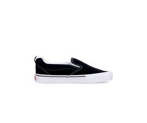 Vans- Slip-On Bajo Negro/Blanco Sneakers- Shoes- Hombre- Negro- 41 EU- Slip-On Bajo Negro/Blanco Sneakers