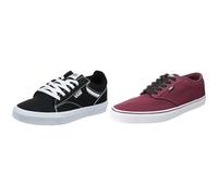 Vans Sneaker Canvas Black White 42 EU + Zapatillas White Canvas Oxblood White 42 EU