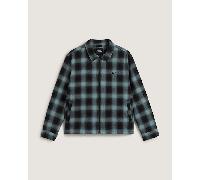 Vans - Sobrecamisa a cuadros Crestmont, Hombre, Azul, Talla: XL