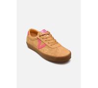 Zapatillas de piel Sport Low Mujer Talla 38. Color Marron