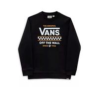 Vans Stackton Crew Sudadera, Black, XL Unisex Niños