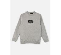 Vans - Sudadera elástica con logotipo y cuello redondo de niños (8-14 años), Gris, Talla: XL