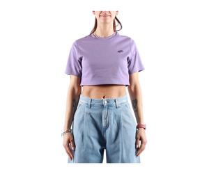 Vans - Style 76 II Crew Crop SS - Tops - Mujer - Púrpura - S -