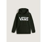 Vans - Sudadera con capucha Classic II de Vans para niños (8-14 años), Verde, Talla: L