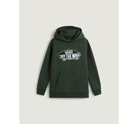 Vans Sudadera con capucha de felpa. Talla L. Color Verde