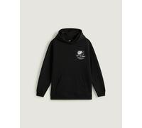 Vans Sudadera con capucha de felpa. Talla S. Color Negro