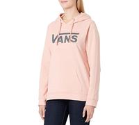 Vans Drop V Logo Hoodie Sudadera con Capucha, Coral Cloud-Asphalt, XS para Mujer