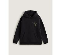 Vans - Sudadera con capucha Let Loose de niños (8-14 años), Negro, Talla: S