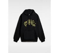 Vans - Sudadera con capucha Metal Arch, Hombre, Negro, Talla: S