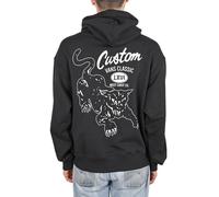 Vans Sudadera Con Capucha Pullover Skateboarding Algodón Negra