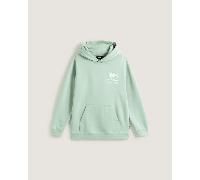 Vans - Sudadera con capucha Stockpile de niños (8-14 años), Azul, Talla: S