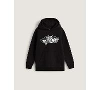 Vans - Sudadera con capucha Style 76 de niños (8-14 años), Negro, Talla: XL