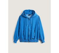 Vans - Sudadera con capucha y cremallera Premium, Hombre, Azul, Talla: M