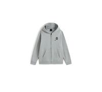 Vans - Sudadera con capucha y cremallera Dumpster Raccoon de niños (8-14 años), Gris, Talla: L