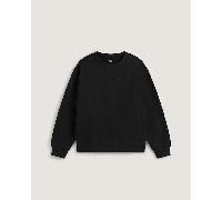 Vans - Sudadera de cuello redondo Salton, Mujer, Negro, Talla: XS