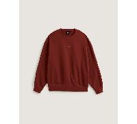 Vans - Sudadera de cuello redondo Style 76, Hombre, Burdeos, Talla: L