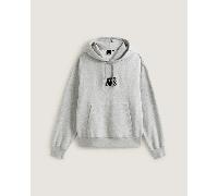Vans - Sudadera elástica con capucha y logotipo, Hombre, Gris, Talla: L