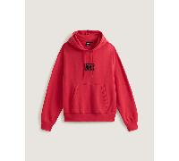 Vans - Sudadera elástica con capucha y logotipo, Hombre, Rosa, Talla: L
