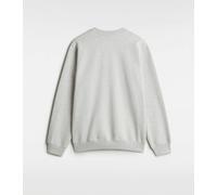 Vans Jersey Suéter Suelta Cuello Redondo Manga Larga Gris Claro