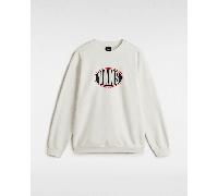 Vans - Sudadera Spray On de corte holgado, Hombre, Blanco, Talla: S