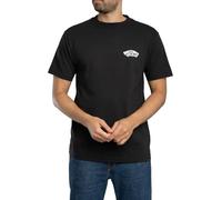 Vans Camiseta Double Standard SS, Negro/Blanco, XL, Negro/Blanco, XL