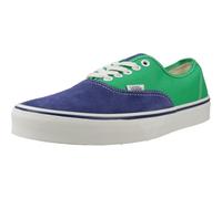 Vans Tenis auténticos para mujer, Azul marino primario, 8.5 Women/7 Men