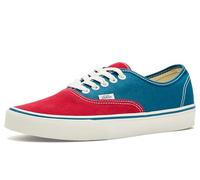 Vans Tenis auténticos para mujer, Rojo Primary Racing, 10.5 Women/9 Men
