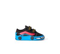 Vans Toddler Old Skool V Car Black Talla: 22 | Calzado Outlet | Unisex | Negro
