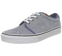 Vans U 159 Vulcanized Vrqn7in_Bleu (Classic Chambr) - Zapatillas de Deporte de Tela Unisex, Color Azul, Talla 40