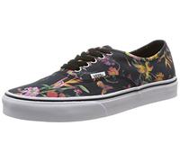 Vans U Authentic Black Bloom - Zapatillas Bajas Unisex, Color Black Bloom/Black/True White, Talla 42.5