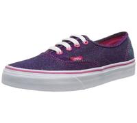 Vans U Authentic (Shimmer) estómago, Zapatillas Unisex Adulto, Rojo, 38.5 EU
