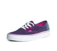 Vans U Authentic (Shimmer) Magen - Zapatillas de Lona Unisex, Color Rojo, Talla 39