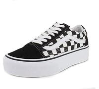Vans - Zapatillas Old Skool con plataforma, Mujer, Negro/Blanco, Talla: 40.5