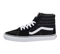 Vans Unisex Adultos SK8-Hi Sneaker, Black/Black/White, 42.5 EU