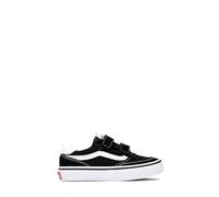 Vans Brooklyn LS V, Zapatillas, Lona Ante Negro Blanco, 39 EU