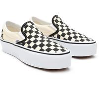 Vans Classic Slip-on Platform, Zapatillas Deportivas Mujer, Negro Black and White Checker White Bww, 43 EU