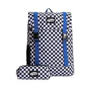Vans Utility Backpack, Mochila utilitaria Unisex Adulto, Negro y Blanco, Talla de un Talla