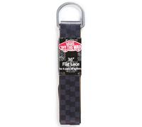 Vans VANS LACES 36", Cordones de zapatos, BLACK-CHARCOAL CHECKERBOARD, One size