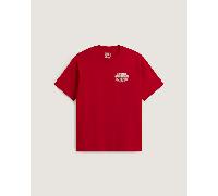 Vans - Vans World Intl SS Tee RACING RED, Hombre, Rojo, Talla: L