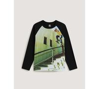 Vans - Vans X Atiba LS Raglan Black, Hombre, Negro, Talla: M