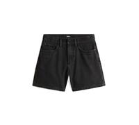 Vans - Pantalones cortos de talle medio Check-5, Mujer, Negro, Talla: 26